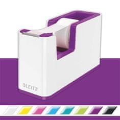 LEITZ Odvíjač lepiacej pásky "Wow", biela-fialová, s páskou, 53641062