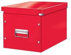 LEITZ Škatuľa "Click&Store", červená, veľ. L, lesklá, 61080026