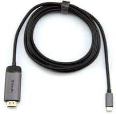 VERBATIM adaptér USB-C 3.1 - HDMI 4K, 1.5m