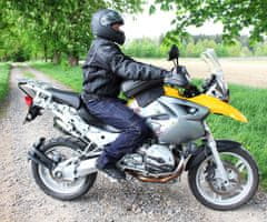 Cappa Racing Bunda moto pánska SEPANG koža / textil čierna 2XL