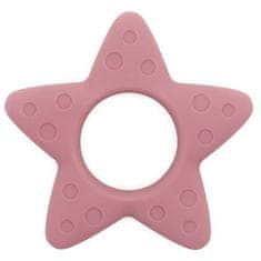 Martons hrýzadlo z potravinárského silikónu STAR- Rose pink