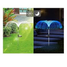 Bass LED solárne dekoratívne záhradné osvetlenie Medúza, 2ks BP-BH12783