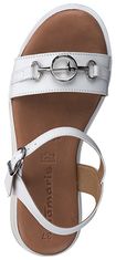 Tamaris Dámske kožené sandále 1-28233-42-100 (Veľkosť 37)