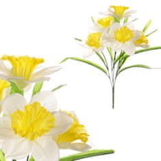 Autronic Narcisky v pugete, bielo-žltá farba