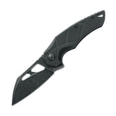 Fox Knives FE-010 Edge Atrax vreckový nôž 8 cm, Stonewash, čierna, G10 