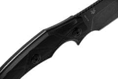 Fox Knives FE-020 EDGE LYCOSA 2 BLACK taktický nôž 12,3 cm, Stonewash, čierna, G10