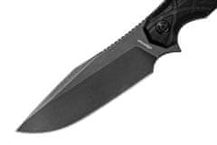 Fox Knives FE-020 EDGE LYCOSA 2 BLACK taktický nôž 12,3 cm, Stonewash, čierna, G10