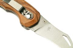 Fox Knives FX-409 OL SPORA MUSHROOM vreckový hubársky nôž 6,5 cm, olivové drevo