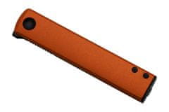Fox Knives FX-543 ALO CHNOPS vreckový nôž 7,5 cm, čierna, oranžová, hliník