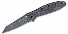 Kershaw K-1660RBW LEEK - RANDOM BLACKWASH vreckový nôž 7,6 cm, celooceľový