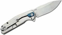 Kershaw K-2036 LUCID vreckový nôž s asistenciou 8,1 cm, Stonewash, modrá, GFN, oceľ