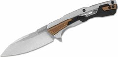 Kershaw K-2095 ENDGAME vreckový nôž 8,3 cm, Stonewash, GFN, bronz, oceľ
