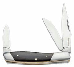 Kershaw K-4386 IREDALE vreckový nôž s troma čepeľami, čierna, Micarta, oceľ