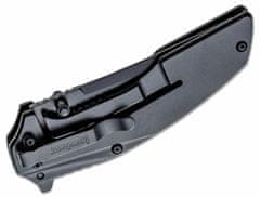 Kershaw K-8320BLK OUTRIGHT BLACK vreckový nôž s asistenciou 7,6 cm, celočierna, G10, oceľ
