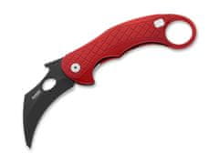 LionSteel 01LS209 L.E. One Red Chemical Black vreckový nôž- karambit 8,2 cm, čierna, červená, hliník
