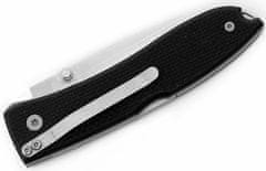 LionSteel 8800 BK Folding knife with D2 blade, Black G10 with clip