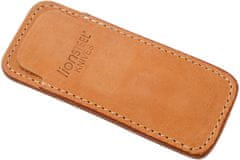 LionSteel 900FDV3 SN Leather vertical sheath with CLIP - SAND Color