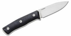 LionSteel B35 GBK outdoorový nôž 9 cm, čierna, G10, kožené puzdro
