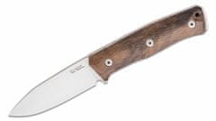 LionSteel B35 WN outdoorový nôž 9 cm, orechové drevo, kožené puzdro