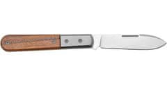 LionSteel CK0111 ST Barlow vreckový nôž 7,5 cm, Spear Point, titán, drevo Santos
