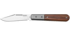 LionSteel CK0112 ST Barlow vreckový nôž 7,5 cm, Clip Point, titán, drevo Santos
