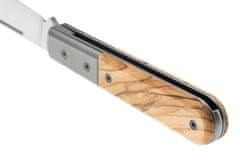 LionSteel CK0112 UL Clip M390 blade, Olive wood Handle, Ti Bolster & liners