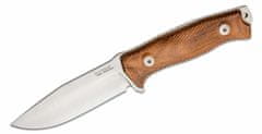 LionSteel M5 ST Fixed knife knife SLEIPNER blade Santos wood handle, leather sheath