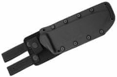 LionSteel M7B CVG Fixed knife with SLEIPNER BLACK blade CANVAS handle, cordura/kydex sheath