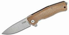 LionSteel MT01 CVN Folding knife M390 blade, NATURAL Canvas handle