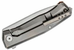 LionSteel MT01 CVN Folding knife M390 blade, NATURAL Canvas handle