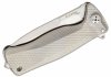 SR22 G Solid Titanium knife, RotoBlock. Sleipner, GREY with FLIPPER