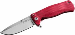 LionSteel SR22A RS SR FLIPPER RED Aluminum knife, RotoBlock, satin finish blade Sleipner