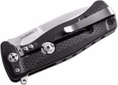 LionSteel SR22A BS SR FLIPPER BLACK Aluminum knife, RotoBlock, satin finish blade Sleipner