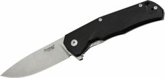 LionSteel TRE GBK Folding knife M390 blade, BLACK G10 handle, IKBS, FLIPPER