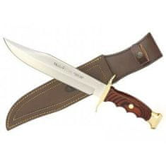 Muela BW-22 220mm blade, coral pakkawood, brass guard and cap