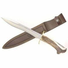 Muela CHEVREUIL-22S 220mm blade, crown stag handle and stainless steel guard