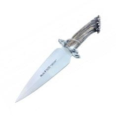 Muela MASTIN 245mm blade, sterling silver guard and medal on crown (MASTIFF DOG)