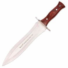 Muela PODENQUERO-26R 266mm blade, full tang, coral pressed wood, stainless steel guard   