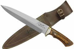Muela RECOVA 228mm blade, double edge, full tang, beech stable wood and brass