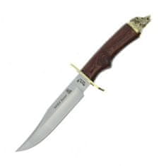 Muela WILDBOAR-16R 160 mm blade,rosewood pakkawood,brass guard and wild boar head cap 
