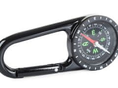Sobex Kovový kompas turistický kompas karabína