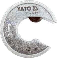 YATO Rezač rúrok 22 mm PVC, Al, Cu