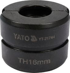 YATO Náhradné čeľuste k lisovacím kliešťam YT-21735 typ TH 16mm