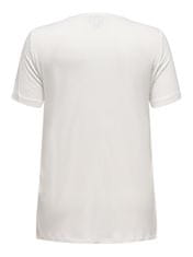 Dámske tričko CARKETTY Regular Fit 15315315 Cloud Dancer (Veľkosť 5XL/6XL)