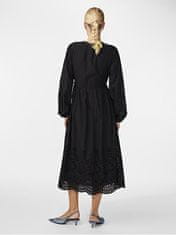Y.A.S Dámske šaty YASLUMA Regular Fit 26032685 Black (Veľkosť L)