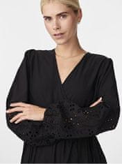 Y.A.S Dámske šaty YASLUMA Regular Fit 26032685 Black (Veľkosť L)