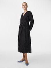 Y.A.S Dámske šaty YASLUMA Regular Fit 26032685 Black (Veľkosť M)