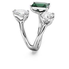 Swarovski Luxusný otvorený prsteň s kryštálmi Mesmera 5676971 (Obvod 52 mm)