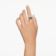 Swarovski Luxusný pozlátený prsteň s kryštálom Matrix 56771 (Obvod 55 mm)