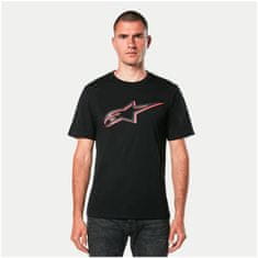 Alpinestars tričko AGELESS Shadow CSF černo-červené M